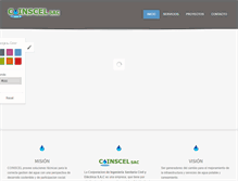 Tablet Screenshot of coinscel.com